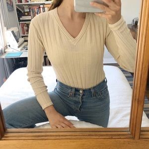 Vintage silk blend bodysuit